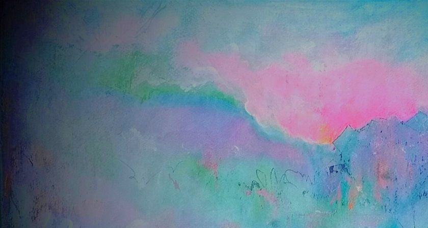 Misty Patch Landscape, 18x30